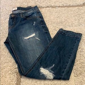 Cotton On Boyfriend denim distressed jeans